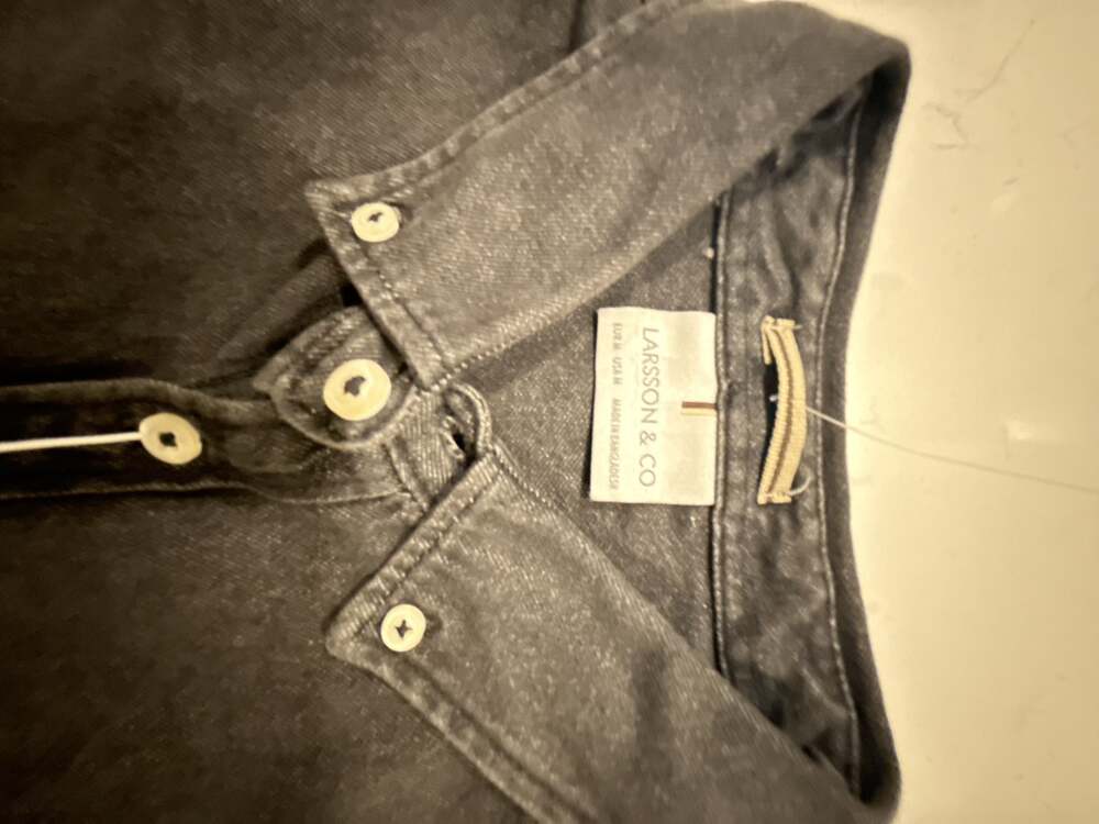 Larsson & Co Freddie Denim Button-Down Shirt